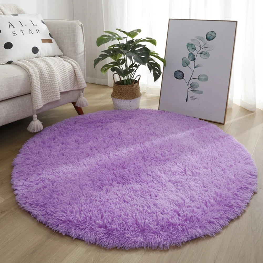 Round Carpet Floor Mats